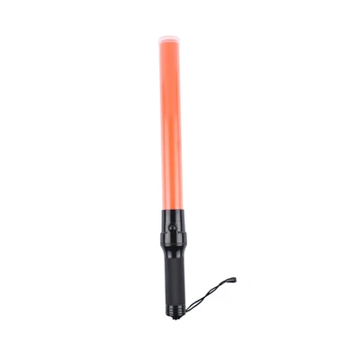 Gambar Krisbow 54 cm Tongkat Lampu Lalu Lintas LED 3 Fungsi - Merah