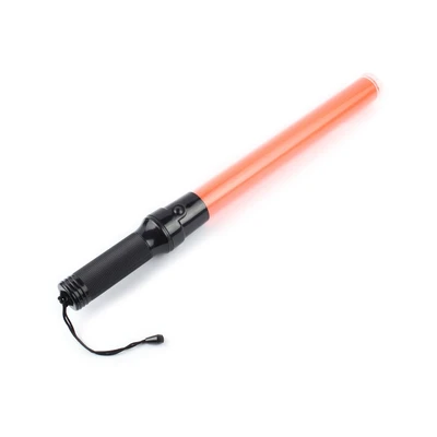 Gambar Krisbow 54 cm Tongkat Lampu Lalu Lintas LED 3 Fungsi - Merah