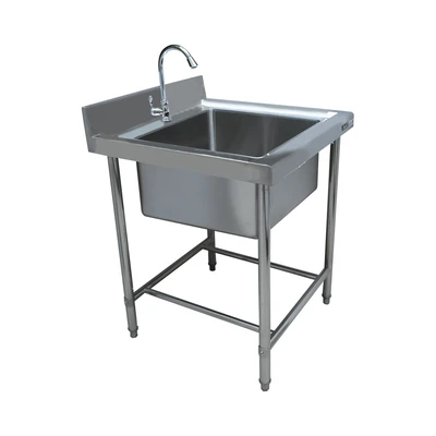 Gambar Kris 70 cm Wastafel Cuci Piring Single Sink Stainless Steel