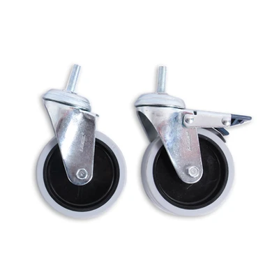 Gambar Krisbow Set Roda Troli Industrial 100Mm 4 pcs