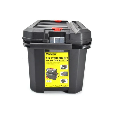 Jual Krisbow Toolbox Set 61x37x37cm 2In1 Terbaru | Ruparupa