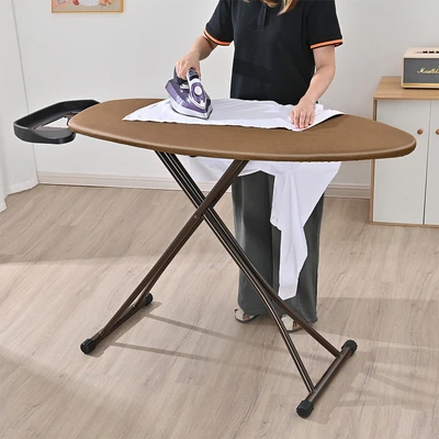Gambar Informa 93x43x148 cm Meja Setrika Lipat Premium - Cokelat