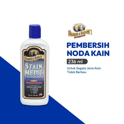 Gambar Parker & Bailey Cairan Pembersih Noda Kain 236 ml - Putih