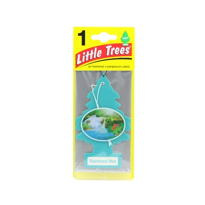 Gambar Little Trees Rainforest Mist Pengharum Mobil Gantung - Biru