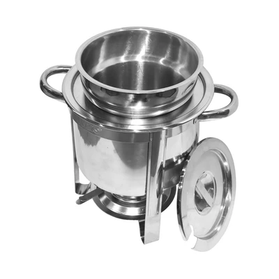 Gambar Krischef 4 Ltr Panci Sup Stainless Steel