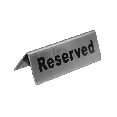 Gambar Kris Papan Petunjuk Meja Reserved