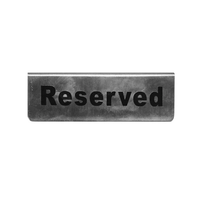 Gambar Kris Papan Petunjuk Meja Reserved