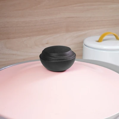 Gambar Cheftopf Panci Casserole Ceramic Coating 26 cm - Pink
