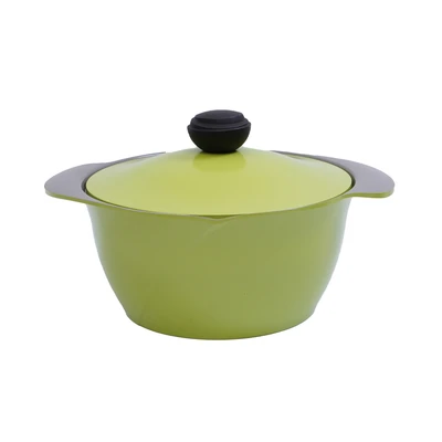 Gambar Cheftopf Panci Casserole Ceramic Coating 26 cm - Hijau Bud