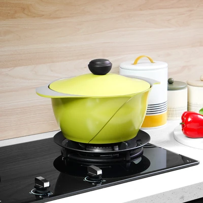 Gambar Cheftopf Panci Casserole Ceramic Coating 26 cm - Hijau Bud