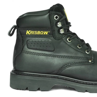 Gambar Krisbow Ukuran 41 Vulcan Sepatu Pengaman - Hitam
