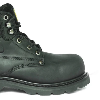 Gambar Krisbow Ukuran 41 Vulcan Sepatu Pengaman - Hitam