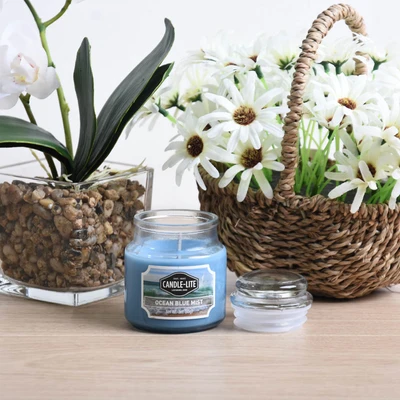 Gambar Candle Lite Ocean Blue Mist Lilin Aromaterapi 85 Gr