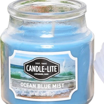 Gambar Candle Lite Ocean Blue Mist Lilin Aromaterapi 85 Gr