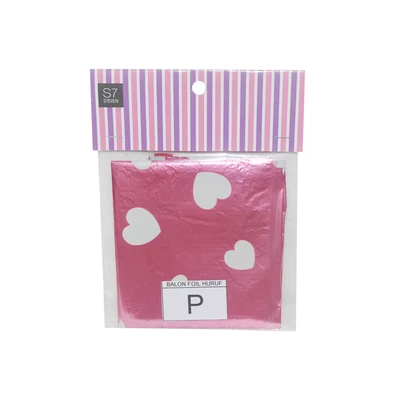 Gambar S7even Balon Foil Huruf P