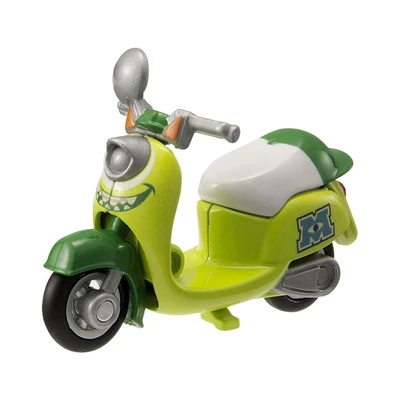 Gambar Tomica Diecast Disney Monsters University Mike Bike 1:64 - Hijau