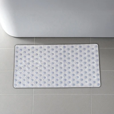 Gambar Informa Keset Kamar Mandi Square Dotty 37x72 cm - Abu-Abu