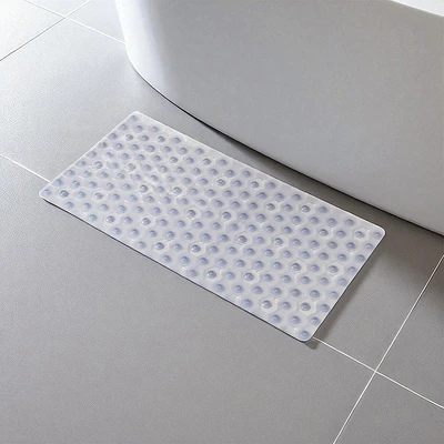 Gambar Informa Keset Kamar Mandi Square Dotty 37x72 cm - Abu-Abu