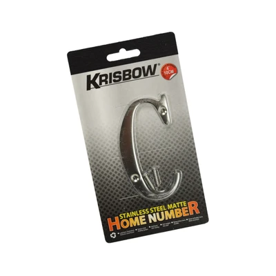 Gambar Krisbow Huruf Rumah C Stainless Steel 10 cm