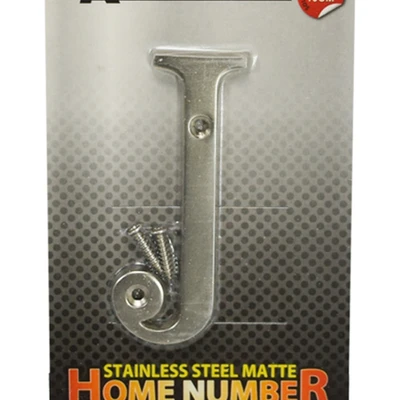 Gambar Krisbow Huruf Rumah J Stainless Steel 10 cm