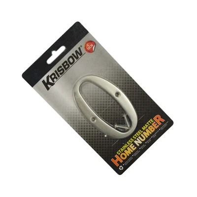 Gambar Krisbow Huruf Rumah O Stainless Steel 10 cm