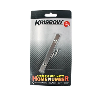Gambar Krisbow Simbol Rumah Slash Stainless Steel 10 cm