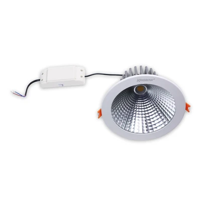 Gambar Krisbow Lampu Downlight LED Highpower 20 Watt COB 3000K Warm White