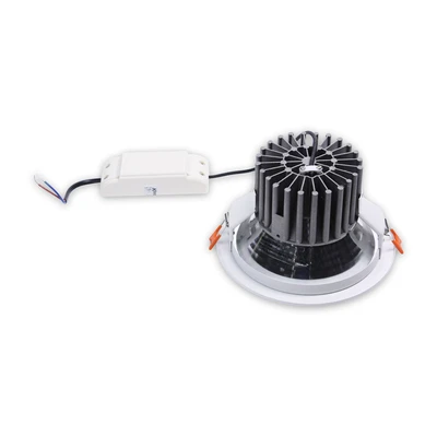 Gambar Krisbow Lampu Downlight LED Highpower 20 Watt COB 3000K Warm White