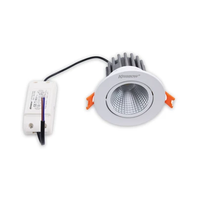 Gambar Krisbow Lampu Downlight LED Adjustable 10 Watt 5000K Cool Daylight