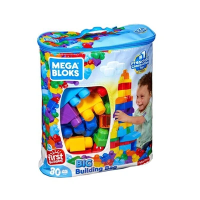 Gambar Mega Bloks Big Building Bag Dch63(80)