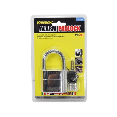 Gambar Krisbow Gembok Alarm K205A - Silver