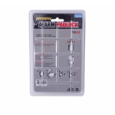 Gambar Krisbow Gembok Alarm K205A - Silver
