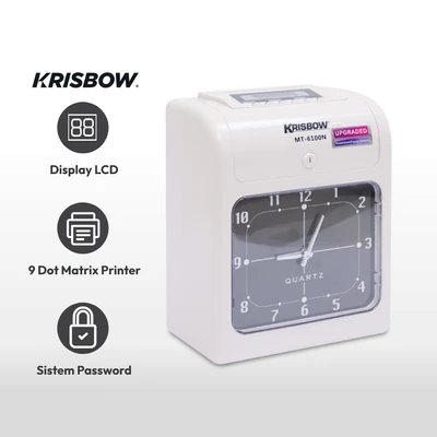 Gambar Krisbow Mesin Absensi Elektronik TR-6100