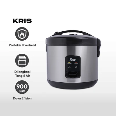 Gambar Kris 2.8 Ltr Deluxe Rice Cooker - Silver