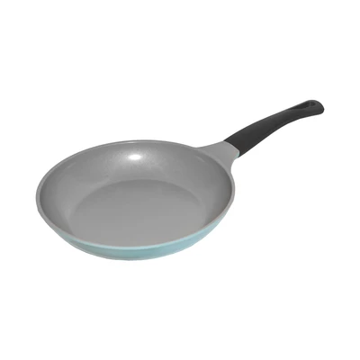 Gambar Cheftopf Wajan Penggorengan Aluminium 26 cm - Biru Muda