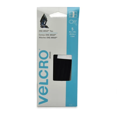 Gambar Velcro One Wrap Roll 20.3 cm - Hitam