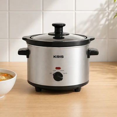 Gambar Kris Slow Cooker 1.5 Liter - Silver