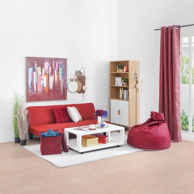 Gambar Informa Bean Bag AIN-P - Merah Maroon