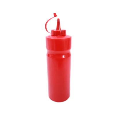 Gambar Krishome Botol Saus Plastik 680 ml - Merah