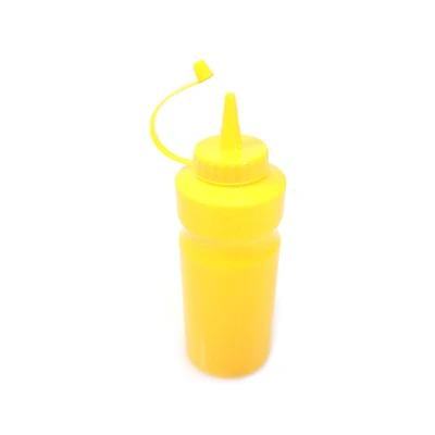 Gambar Krishome Botol Saus Plastik 370 ml - Kuning