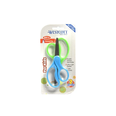 Gambar Westcott Gunting Anak Pointed Tip 5 Inch Set 2 pcs Random