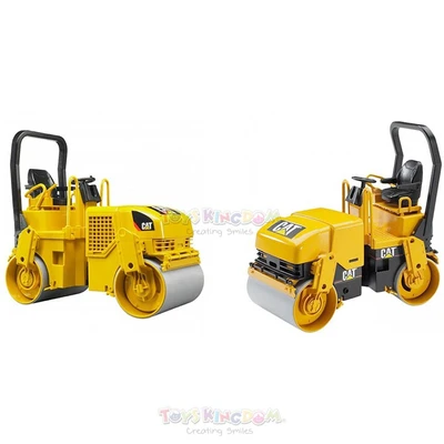 Gambar Bruder Diecast Mobil Cat Asphalt Drum Compactor 2433