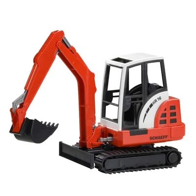 Gambar Bruder Diecast Mobil Schaeff Hr16 Mini Excavator 2432