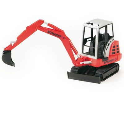 Gambar Bruder Diecast Mobil Schaeff Hr16 Mini Excavator 2432