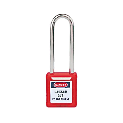 Gambar Krisbow Gembok Long Shackle Steel - Merah