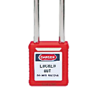 Gambar Krisbow Gembok Long Shackle Steel - Merah