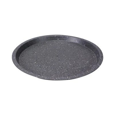 Gambar Kris Loyang Pizza Dengan Marble Coating 29.7 cm - Abu-Abu