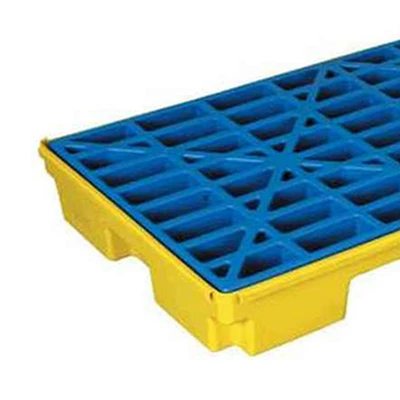 Gambar Brady 79.4 Ltr Wadah Cairan Kimia & Oli Sc-Sd2 - Biru/Kuning