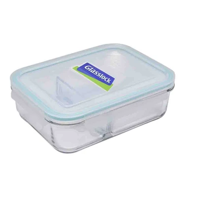 Gambar Glasslock 920 Ml Duo Wadah Makanan