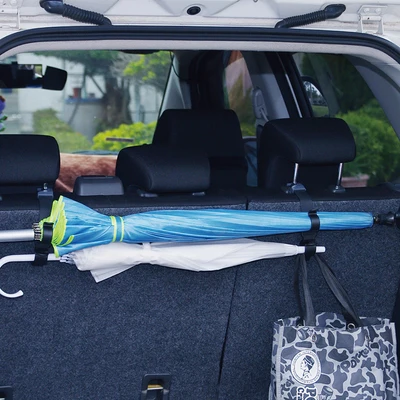Gambar Hypersonic Set Pengait Tempat Payung Mobil 2 Pcs - Hitam